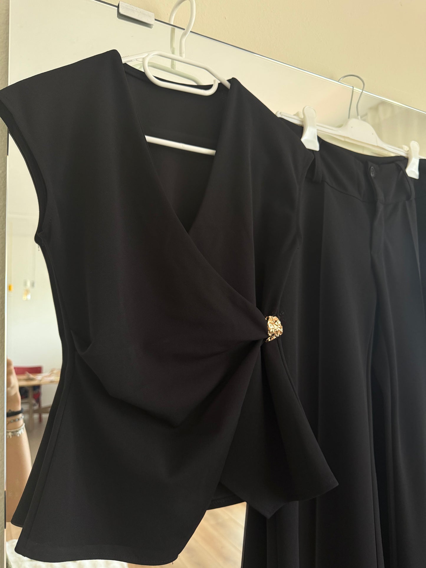 Coordinato pantalone e gilet