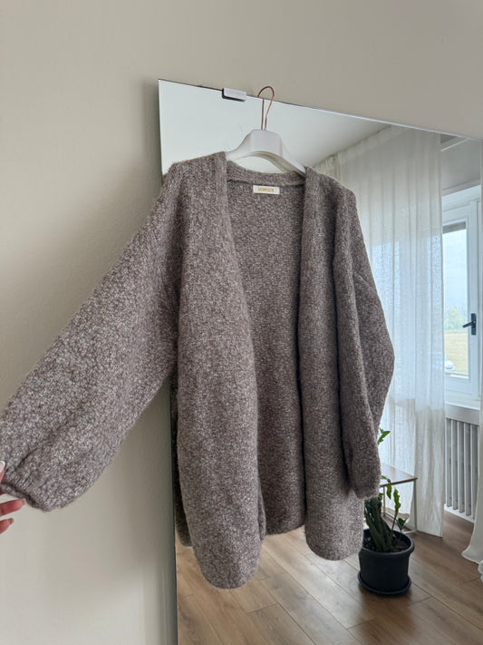 Maxi cardigan - Beige