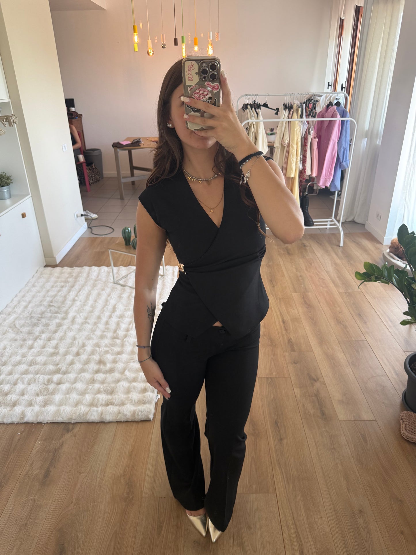 Coordinato pantalone e gilet