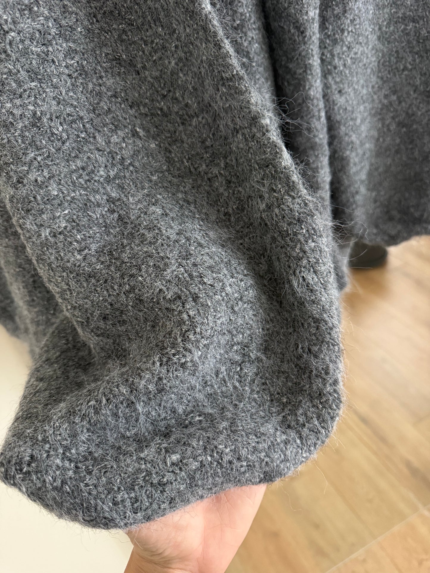 Maxi cardigan - Grigio
