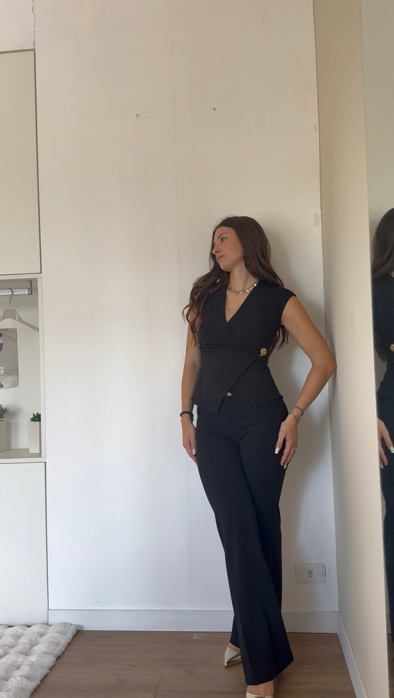 Coordinato pantalone e gilet