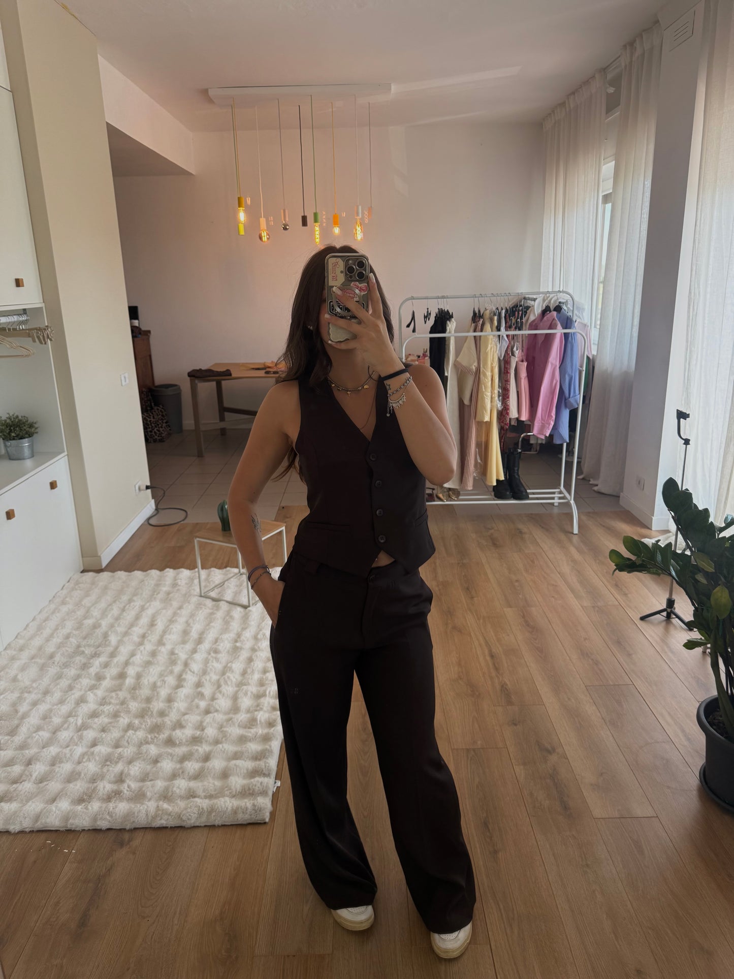 Pantalone sartoriale - MARRONE