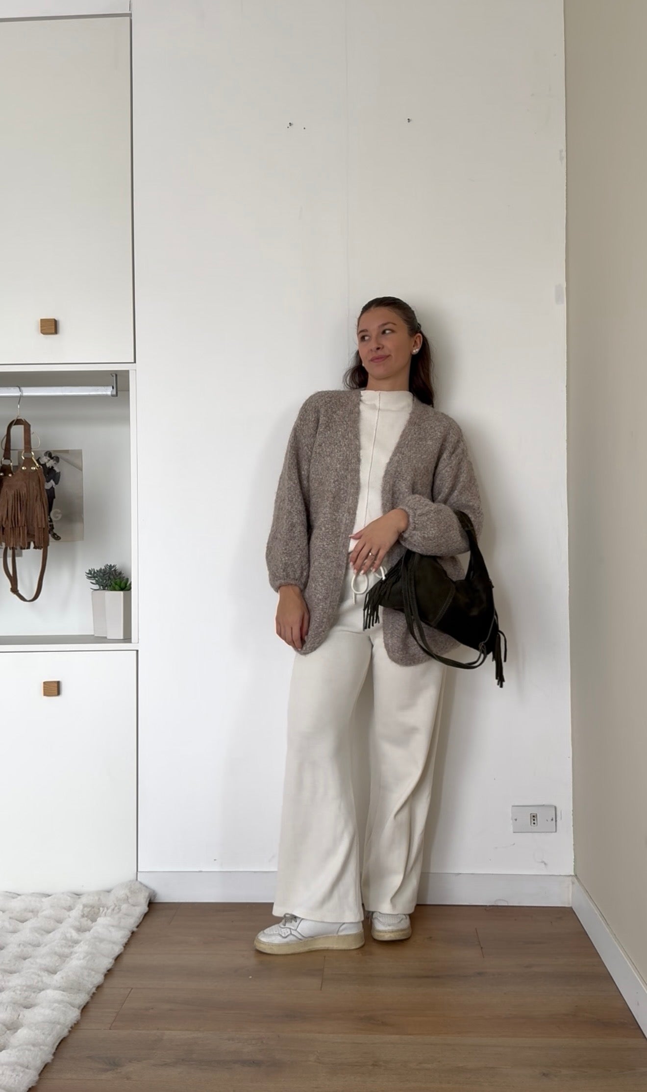 Maxi cardigan - Beige