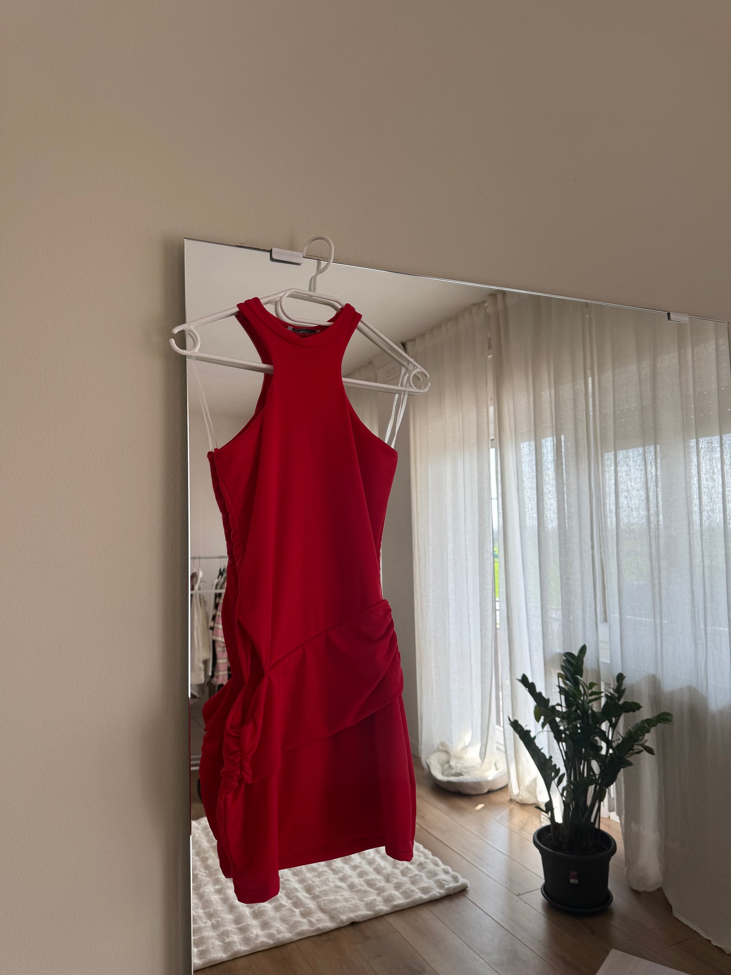 Abito “Atene” corto Rosso