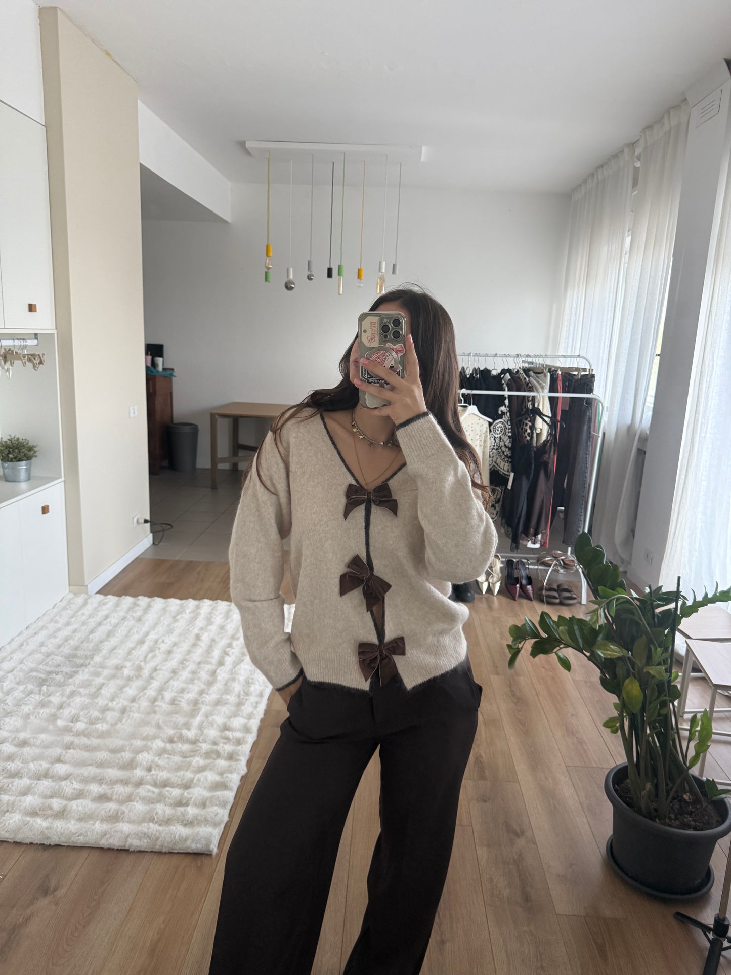 Maglione fiocchi