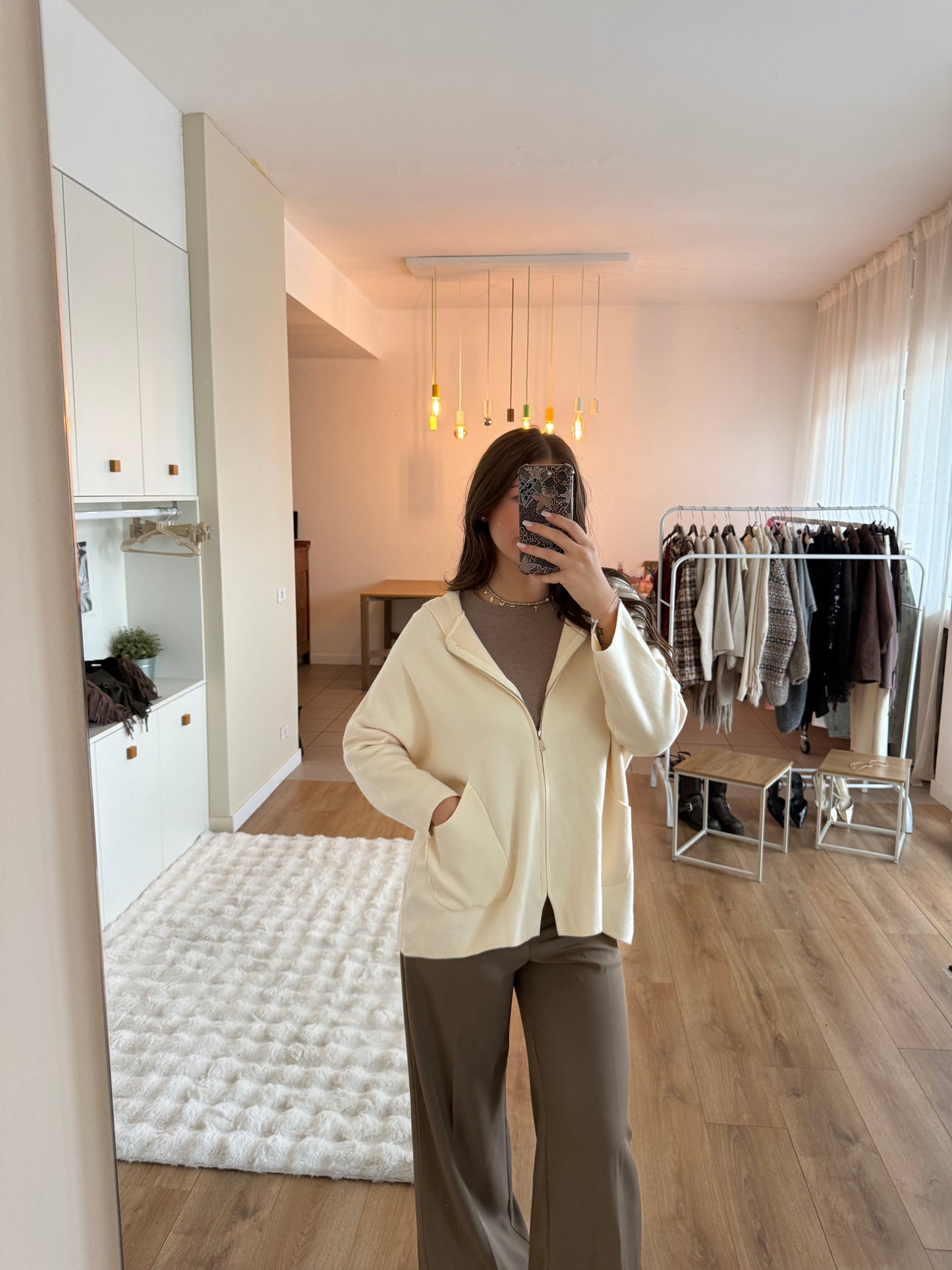 Maglione/Felpa con cappuccio