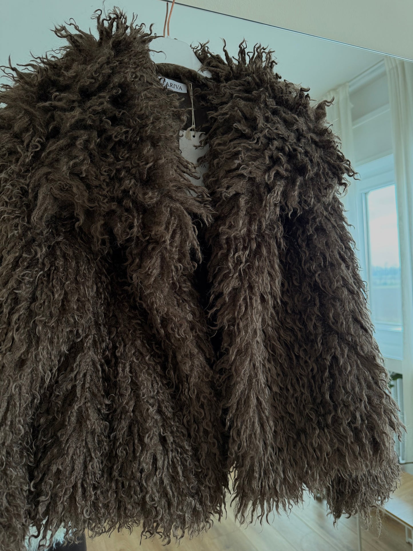 Pelliccia mongolia - marrone PREORDINE