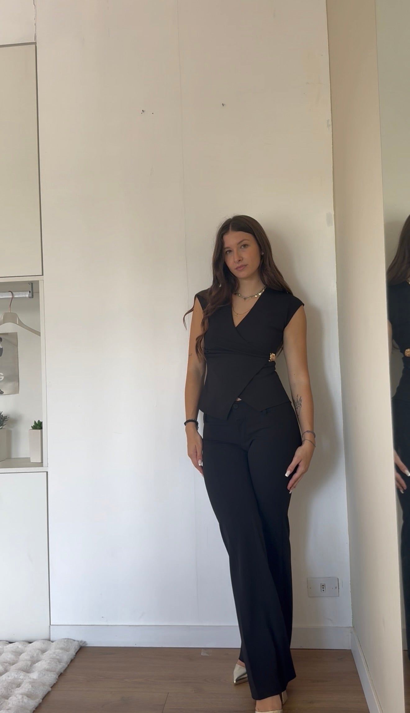 Coordinato pantalone e gilet
