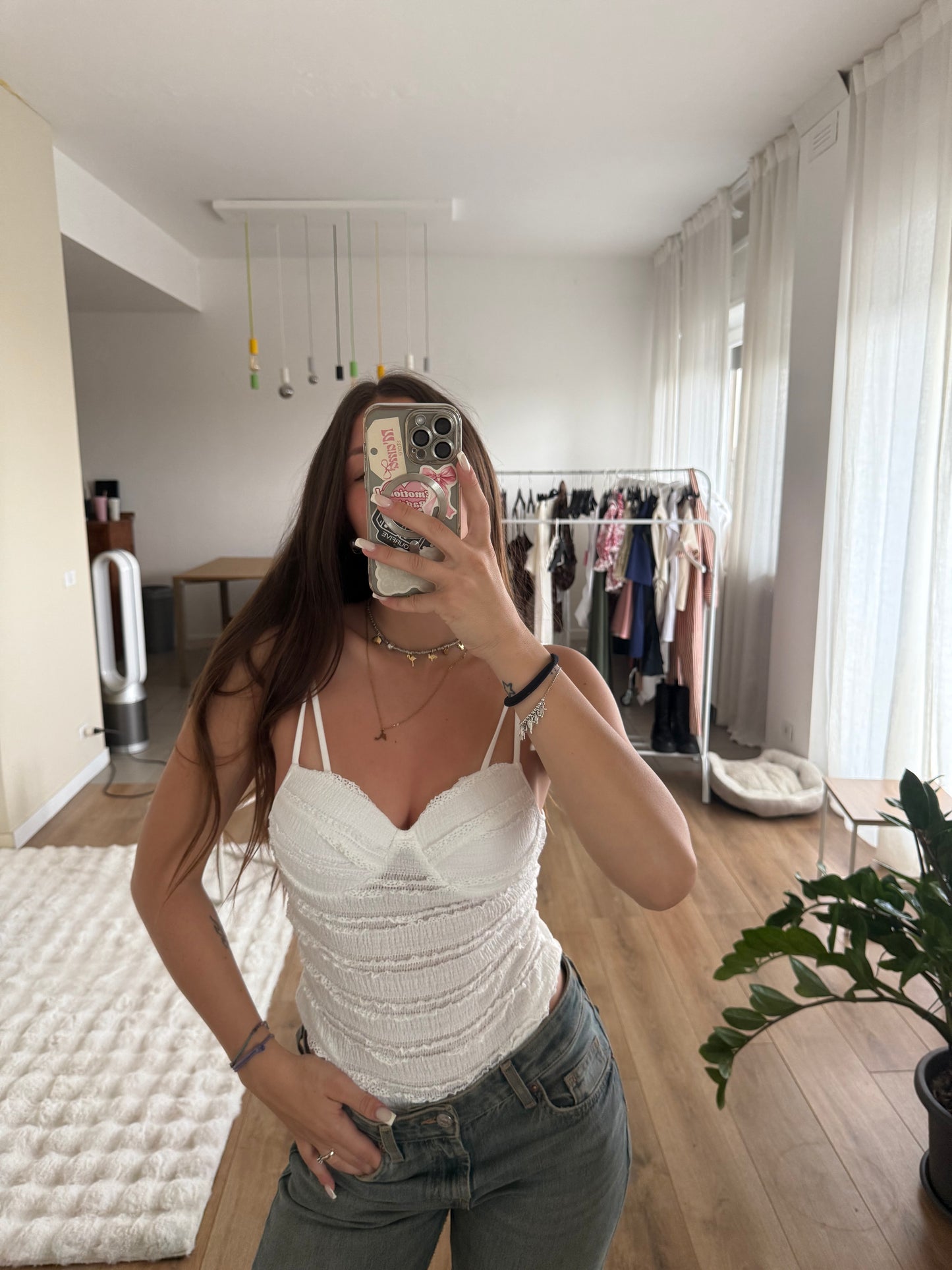 Body drappeggio - bianco