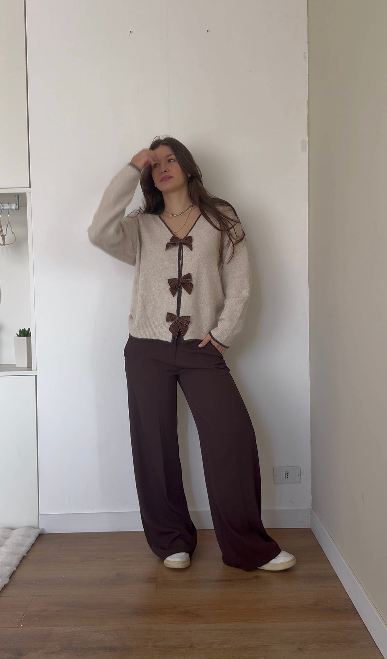 Maglione fiocchi