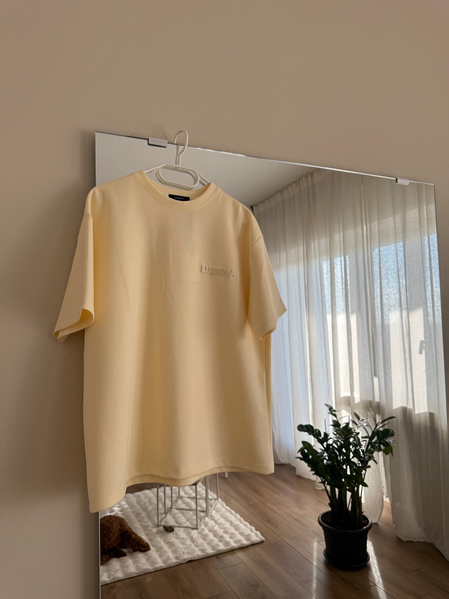 Coordinato Lumina T-shirt e short Giallo