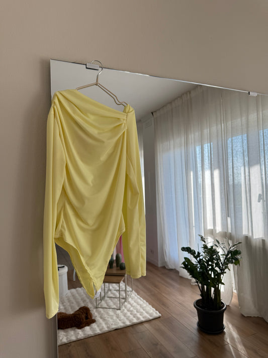 Body drappeggio Giallo